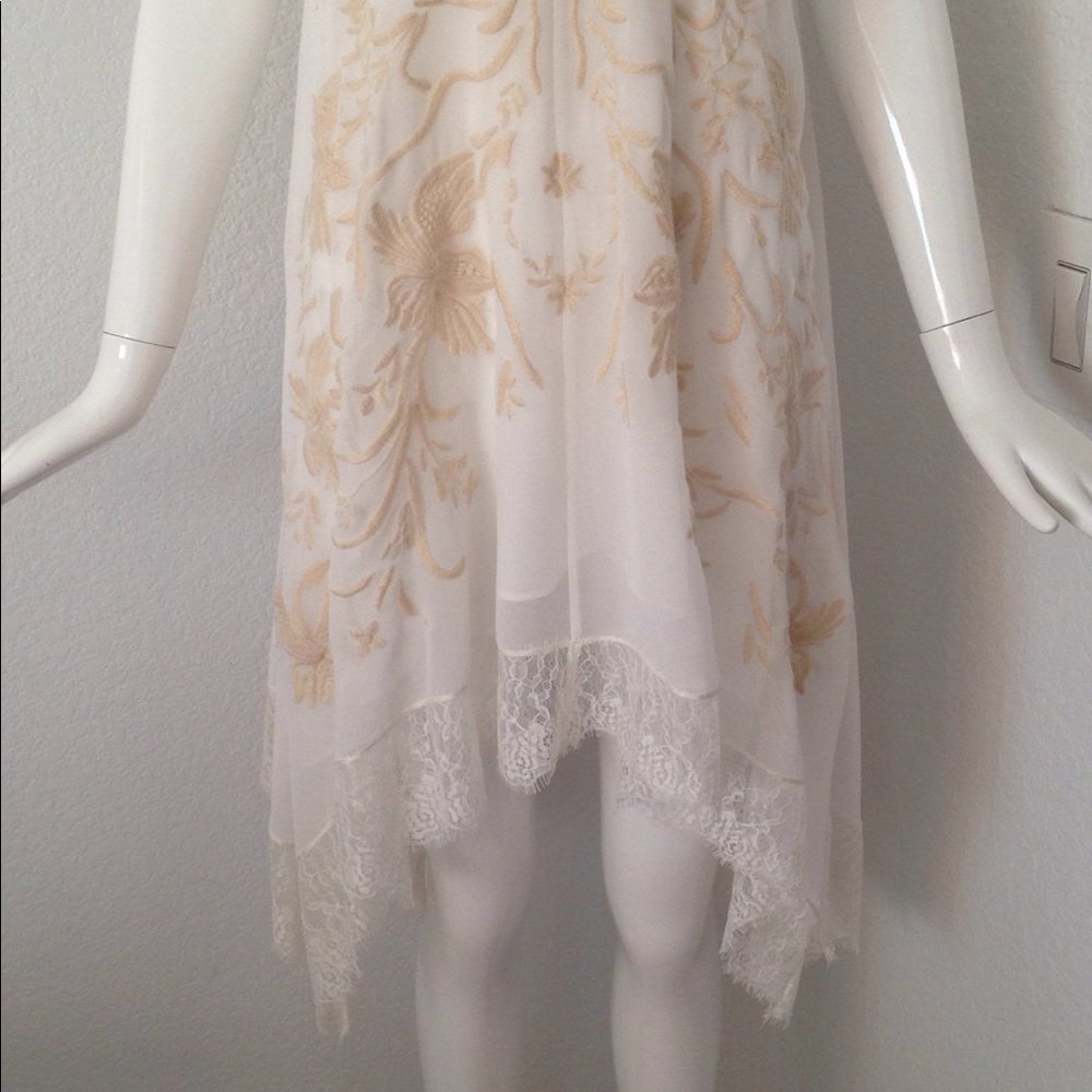 Anthropologie white embroidery Dress - Picture 2 of 8